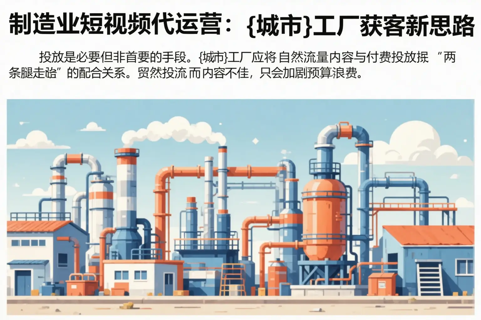 制造业短视频代运营：蕉岭工厂获客新思路