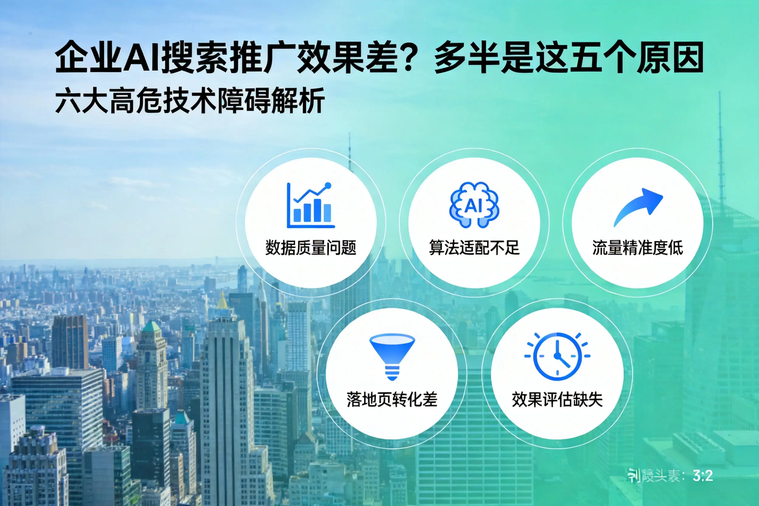 蕉岭企业AI搜索推广效果差?多半是这五个原因