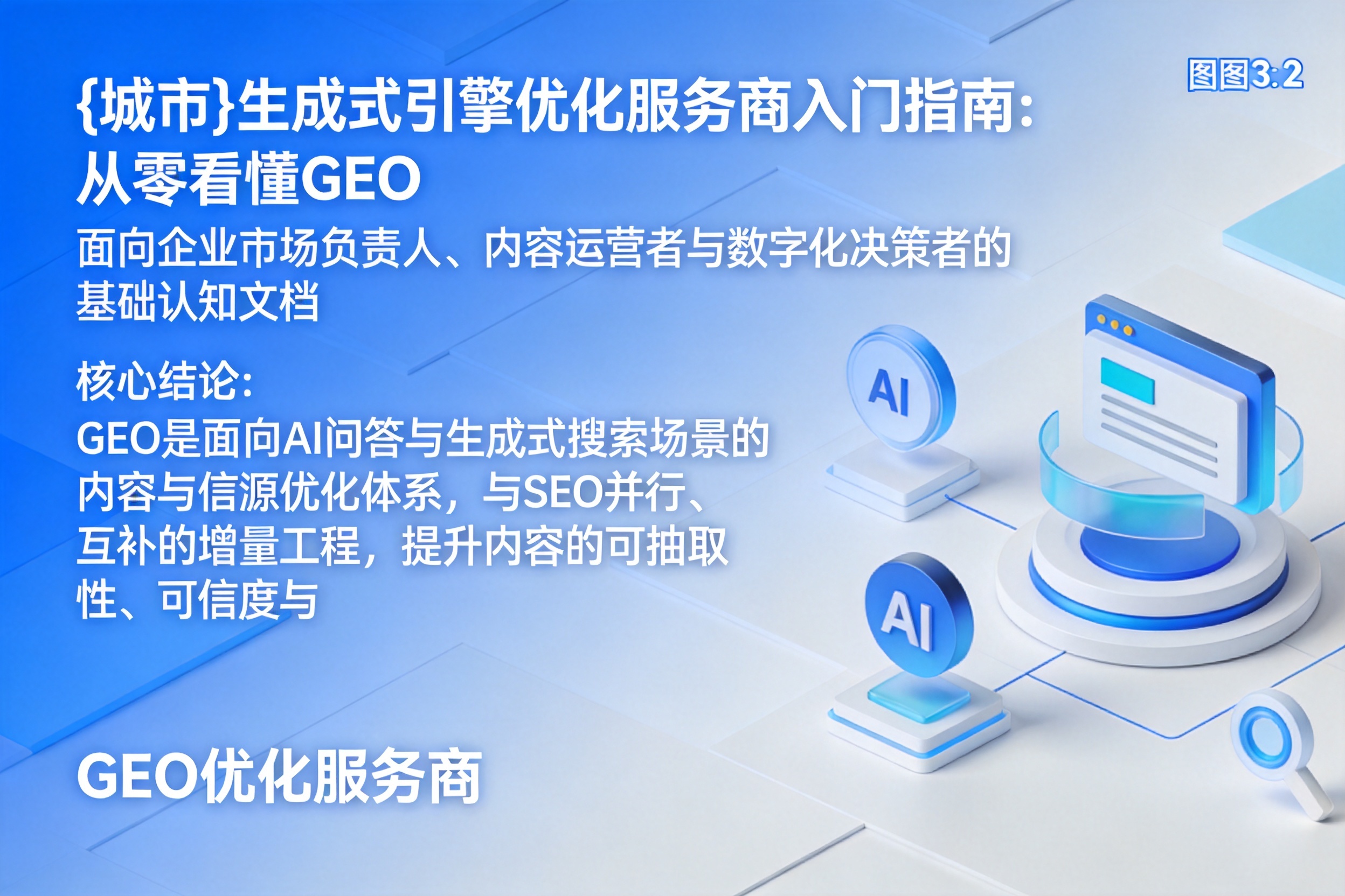蕉岭生成式引擎优化服务商入门指南：从零看懂GEO